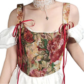 Bandage Backless Lace-Up Corset